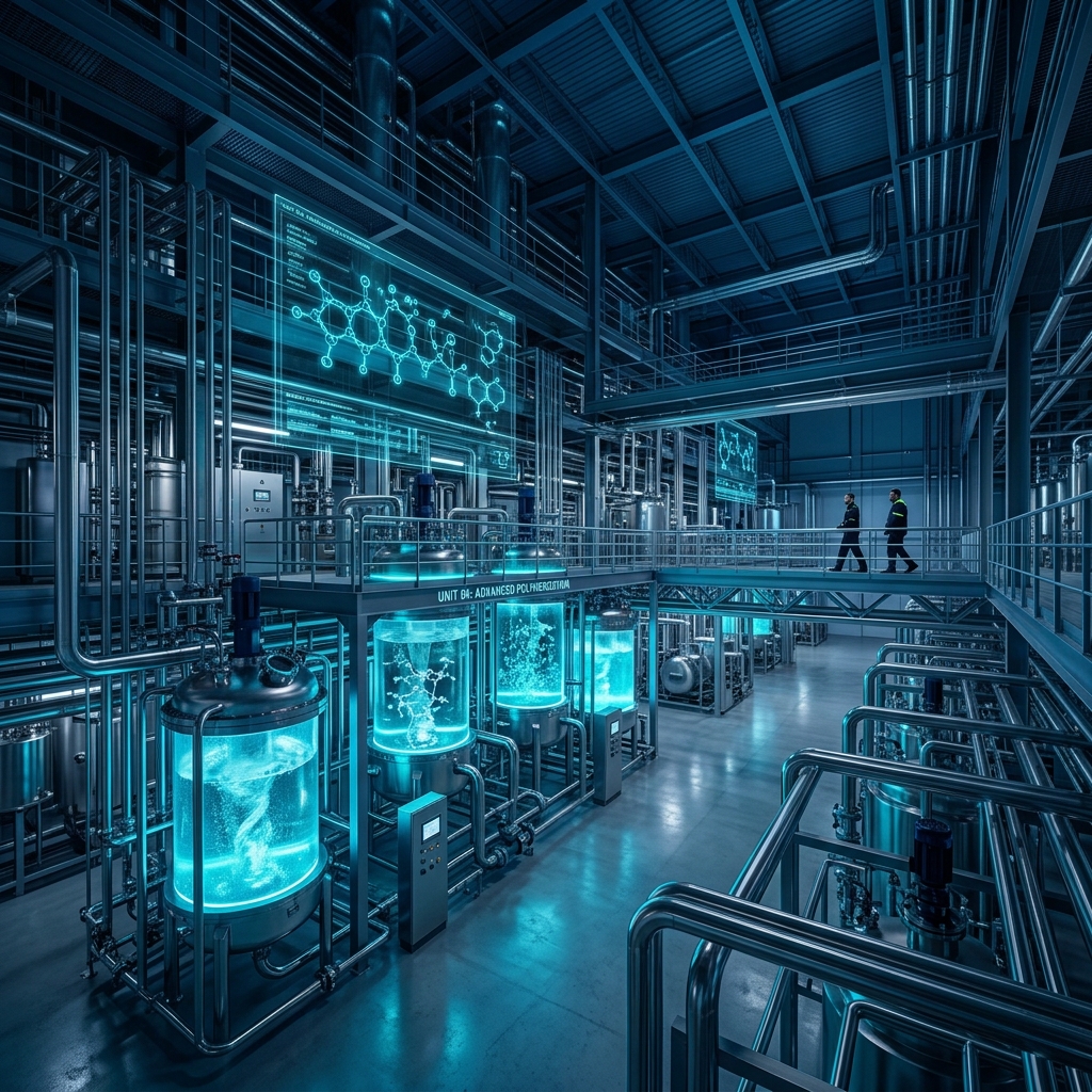 Industrial chemical plant